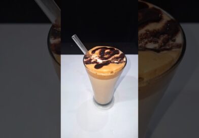 Easy Style Cold Coffee Make Home #shorts #coffee #asmrcoffee