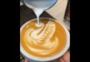 easy swan latte art