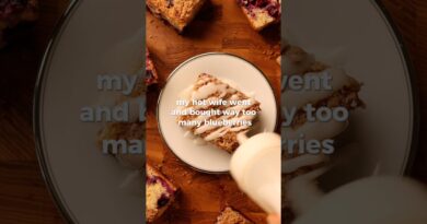 lemon blueberry coffee cake