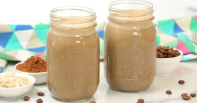 Iced Coffee Protein Smoothie | Quick & Easy Breakfast Recipe