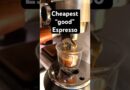 Making an espresso with Delonghi Dedica EC685 and Xeoleo 600N grinder  #coffee  #espresso