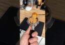 Making a brown sugar shaken espresso using a cubano shot