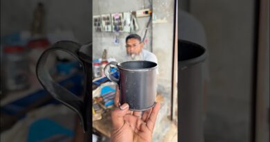 Upcycling Metal Scraps into a Premium Coffee Mug.